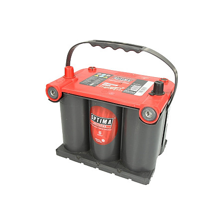 Baterie de alimentare Acumulator OPTIMA 12V 44Ah/730A AGM Orbital RED L+ borna standard + borna cu filet 237x172x197 B01 - flansa de montare 10.5 mm pornire OPTIMA O822255000