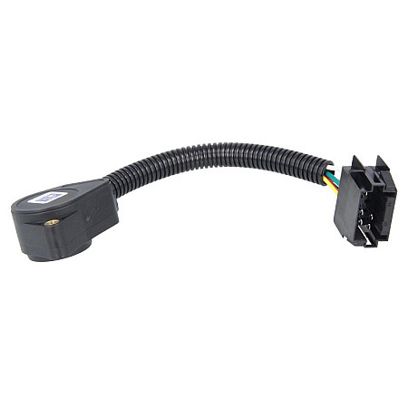 Senzor, pedala acceleratie Senzor de pozitie accelerator 5 pini mufa dreptunghiulara - neagra VOLVO FH12 FH16 FH16 II FL12 FL6 FM10 FM12 FM7 FM9 NH12 09.85- DT KLIMA 2.16237