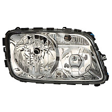 Far Headlamp R H1/H7 electric with motor indicator colour: white MERCEDES ACTROS MP2 / MP3 10.02- DEPO 440-1171RMLD-EM