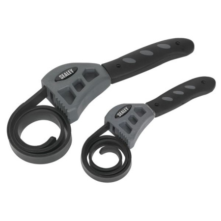Cheie filtru ulei Oil filter wrench band max. size: 120 150 mm application: oil filter 2 pcs. SEALEY SEA AK6408