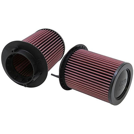Panou de filtrare (cartus) Filtru aer sport   Round dl  143mm szer  127mm wys 168mm AUDI R8 R8 SPYDER PORSCHE CAYMAN 2.7/4.2 04.07- K&amp;N E-0668