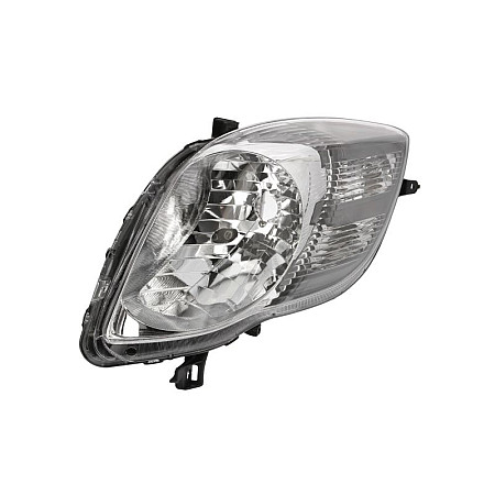 Far Lampa frontala Dreapta H4 electric cu motor sticla colorata culoare insert: argintiu TOYOTA YARIS TYC TYC 20-12011-45-2