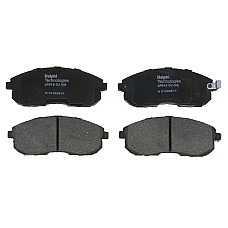 Set placute de frana Fata INFINITI I30 NISSAN 200SX ALTIMA CUBE MAXIMA / MAXIMA QX IV MAXIMA III TEANA I 1.5D-3.5 07.88- DELPHI LP0812