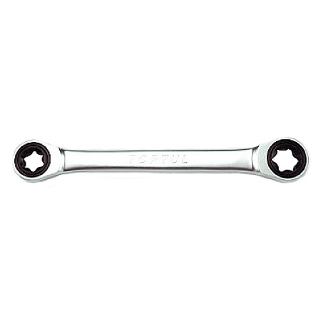 Cheie clichet / inelar cu doua capete fixa E-TORX marime descriptiv: E20xE24 lungime: 224mm TOPTUL AOAC2024