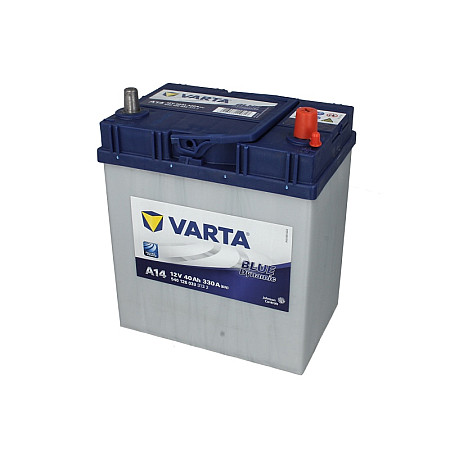 Acumulator Pornire Acumulator VARTA 12V 40Ah/330A BLUE DYNAMIC R+ borna subtire ptr vehicule japoneze 187x127x227 B00 - fara flansa de montare pornire VARTA B540126033