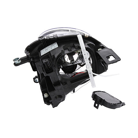 Far Lampa frontala Dreapta H4 electric cu motor culoare semnalizator: portocaliu MINI R56 R57 R58 R59 CLUBMAN R55 CLUBVAN R55 TYC TYC 20-1111-05-2