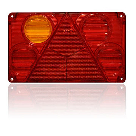 Ornament, stopuri Dispersor spate Stanga fara lumini de mers inapoi si faruri de ceata WAS 389B W70L