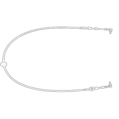 Cablu,transmisie manuala Gearshift level cable MASSEY FERGUSON OE AGCO 3786478M1-MF