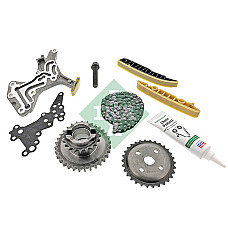 Chit lant de distributie Timing set chain + sprocket AUDI A3 Q3 TT VW BEETLE GOLF VI JETTA III JETTA IV NEW BEETLE PASSAT B7 2.5 07.05- INA 559 0086 30