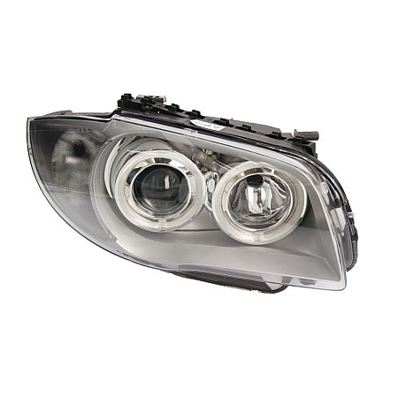 Far Lampa frontala Dreapta bi-xenon D1S/H7 electric cu motor pentru invertorul de tip 5GL culoare insert: cromat culoare semnalizator: transparent  BMW 1 E87 11.03-01.06 VALEO VAL043907