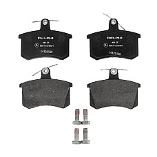 Set placute de frana Spate ALFA ROMEO 155 164 33 AUDI 100 C2 100 C3 100 C4 200 C2 200 C3 80 B2 80 B3 80 B4 90 B2 90 B3 A4 B5 A6 C4 A8 D2 1.4-4.2 09.74-09.10 DELPHI LP0451