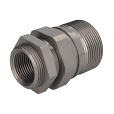 Cuplaj hidraulic Hydraulic coupler  outer thread 1 inch PNEUMATICS "HTP-VCR-1"" W"