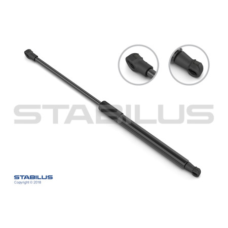 Amortizor, luneta Arcul cu gaz arcul cu gaz de incarcare Dreapta/Stanga lungime maxima: 4655mm sUV:174mm 5 usi TOYOTA LAND CRUISER AUTOTURISM DE TEREN INCHIS/AUTOUTILITARA/AUTOTURISM DE TEREN INCHI STABILUS STA482311