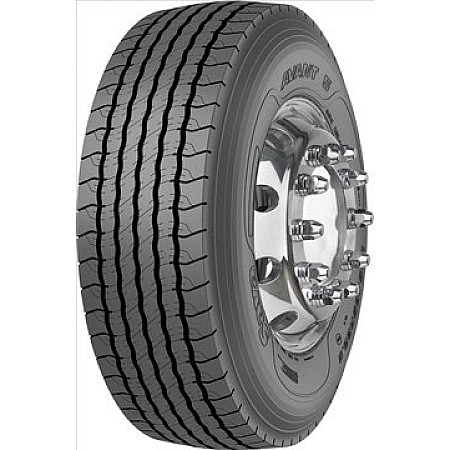 Anvelopa ax fata LKW 570680 Avant 5 SAVA Truck tyre Regional Front 3PMSF M+S 160K labels: fuel efficiency class - C wet grip class - C rolling noise and resistance measuring class - 72 dB B snow grip - Yes i SAVA 385/65R22.5 CSA AA5