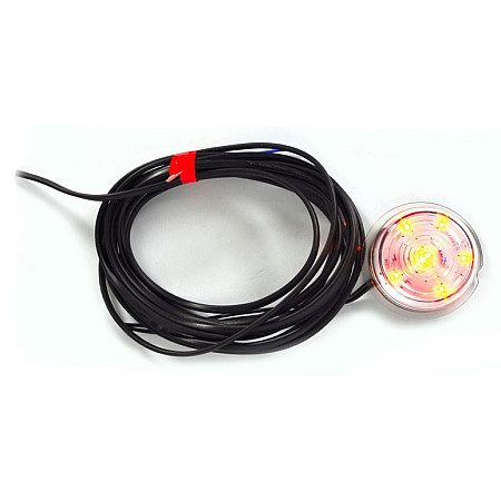 Ansamblu lumini, bec parcare/pozitie Clearance light elements insert LED 12/24V for lamps W74.1 and W74.2 red with wire cable length: 5m WAS 545/I/MC W74.1
