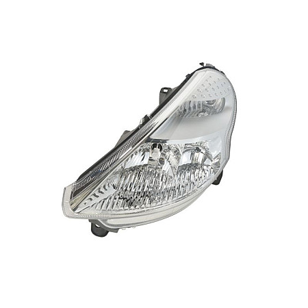 Far Lampa frontala Stanga halogen H1/H7/PY21W/W5W electric cu motor CITROEN C3 PLURIEL MAGNETI MARELLI 712415901129