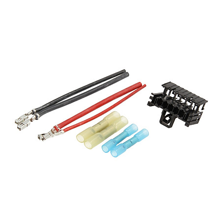 Kit repar. cabluri, ventilat. habitaclu(sist.preincalz.motor Fir de cablu pentru rezistenta de incalzire pentru ventilator de alimentare cu aer 100mm numar pini: 5 ALFA ROMEO MITO CITROEN JUMPER II FIAT DOBLO 0.9-3.0D 06.05- SENCOM SEN503060