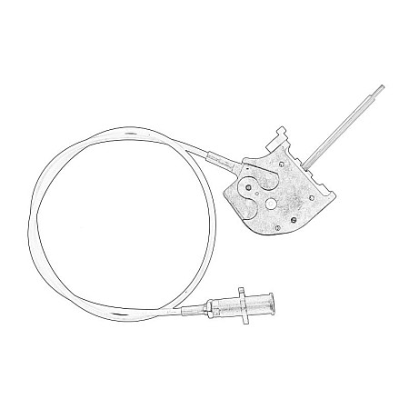 Cablu, frana de parcare Cablu frana de mana OE AGCO 4270731M97-MF