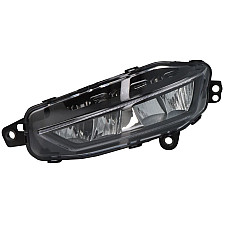 Proiector ceata Fog lamp L LED neagra frame with curve lighting 24V VOLVO FH III FH16 III 02.20- TRUCKLIGHT FL-VO013L