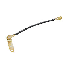 Furtun frana Furtun/conducta de frana flexibil Fata Dreapta lungime 419mm M12x1/M10x1 FORD TRANSIT 2.0D/2.4D 01.00-05.06 ABE C83225ABE