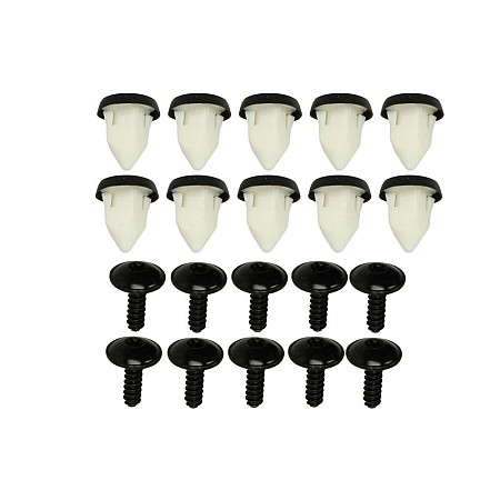 Clame fixare Pinul de tapiterie aplicatie: garnitura de garderoba SKODA OCTAVIA II 02.04-06.13 ROMIX ROM 91014