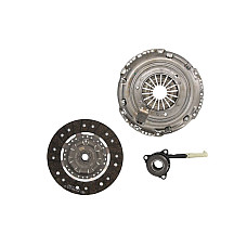 Set ambreiaj Kit ambreiaj cu autoreglare cu rulment 240mm AUDI A3 Q3 TT SEAT ALHAMBRA ALTEA ALTEA XL LEON SKODA OCTAVIA II SUPERB II YETI VW BEETLE CADDY ALLTRACK 1.6D-2.0D 05.03- LUK 624 3976 35