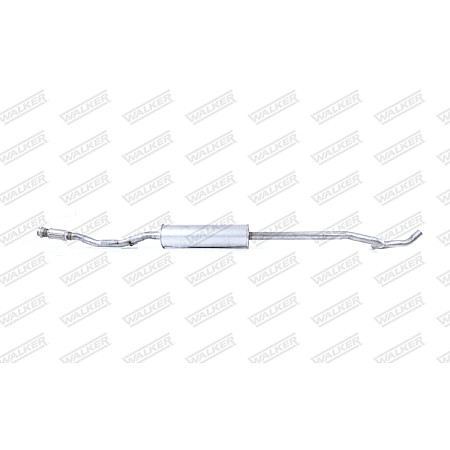 Toba esapamet intermediara Sistem de evacuare a amortizorului  CITROEN C3 II DS3 1.4/1.4LPG/1.6 11.09- WALKER WALK24147