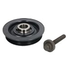 Fulie curea, arbore cotit Crankshaft pulley number of ribs: 5  OPEL ASTRA G ASTRA G/KOMBI FRONTERA B OMEGA B SIGNUM SINTRA VECTRA B VECTRA C VECTRA C GTS ZAFIRA A SAAB 9-3 9-5 2.0D/2.2D/3.0D 11.96-02.15 SWAG SW40933620