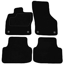 Covoras podea textil Floor mats Velours 4 pcs front/rear set colour neagra SKODA OCTAVIA IV 11.19- Saloon / Station wagon MAMMOOTH MMT A041 SKO86 PRM 01