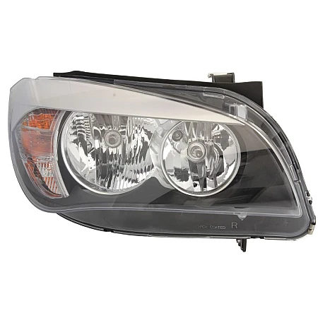Far Lampa frontala Dreapta halogen H7/W5W electric cu motor culoare semnalizator: transparent BMW X1 E84 -06.15 VALEO VAL044946