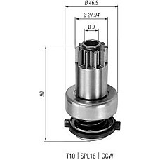 Pinion electromotor Magneti Marelli 940113020305