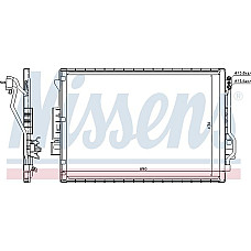 Condensator. climatizare A-C condenser aluminium MERCEDES S C216 S W221 2.2D-6.2 10.05-12.13 MERCEDES-BENZ S-CLASS (W221), Sedan, 09.2005 - 12.2013 Nissens 940137