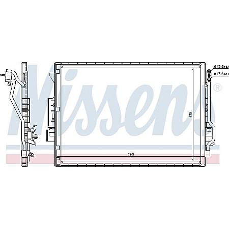 Condensator. climatizare A-C condenser aluminium MERCEDES S C216 S W221 2.2D-6.2 10.05-12.13 MERCEDES-BENZ S-CLASS (W221), Sedan, 09.2005 - 12.2013 Nissens 940137