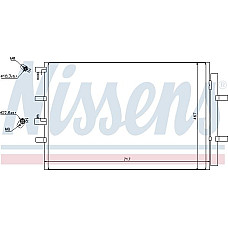 Condensator. climatizare A-C condenser with dryer aluminium fits. FORD TOURNEO CUSTOM V362 TRANSIT CUSTOM V362 TRANSIT V363 1.0H FORD TRANSIT CUSTOM V362 (F3), Autobuz, 04.2012 - Nissens 940330