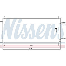 Condensator. climatizare A-C condenser with dryer HONDA CR-Z INSIGHT JAZZ III 1.2-1.5H 07.08- HONDA JAZZ III (GE_, GG_, GP_, ZA_), Hatchback, 10.2007 - Nissens 940240