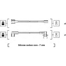 Set cablaj aprinder Wire Kit MSK720 PROVODA ZAZhIG MM. K-T Renault Twingo 1.2 IE 93 - RENAULT 19 II (B/C53_), Hatchback, 01.1991 - 06.2001 Magneti Marelli 941145230720