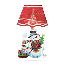 Autocolant cu lumini LED, de Crciun - 17 x 28 cm