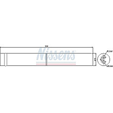 Uscator.aer conditionat Air conditioning drier MERCEDES SPRINTER 35-T B906 SPRINTER 35-T B907 SPRINTER 35-T B907 B910 SPRI MERCEDES-BENZ SPRINTER 5-t (907), Van, 02.2018 - Nissens 95442