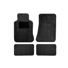 Covorase mocheta universale Amio TEX-3, 4buc - Negru
