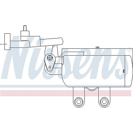 Uscator,aer conditionat VOLVO C70 II (542), Sabrioleta, 03.2006 - 12.2013 Nissens 95385