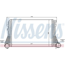 Intercooler. compresor Intercooler AUDI A3 VW PASSAT B6 TIGUAN 1.8-1.9D-2.0 05.03-07.18 VW PASSAT (3C2), Sedan, 03.2005 - 12.2010 Nissens 96610