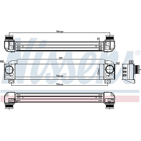 Intercooler. compresor Intercooler DS DS 4 DS 5 CITROEN DS4 DS5 PEUGEOT 308 308 I RCZ 1.6 06.10-12.18 PEUGEOT 308 CC (4B_), Sabrioleta, 02.2009 - 12.2015 Nissens 96091