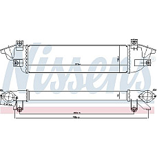 Admisie racitor de aer Intercooler FIAT FULLBACK MITSUBISHI L200 - TRITON PAJERO SPORT III 2.2D-2.4D 11.14- FIAT FULLBACK (502_, 503_), Ridica, 01.2016 - Nissens 961010