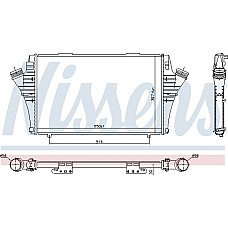 Intercooler. compresor Intercooler CADILLAC BLS OPEL SIGNUM VECTRA C VECTRA C GTS SAAB 9-3 2.8-3.0D 05.03- VAUXHALL VECTRA Mk II (Z02), Sedan, 01.2000 - 10.2008 Nissens 96376