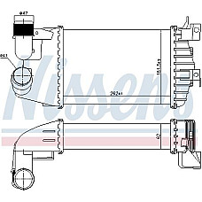 Intercooler. compresor Intercooler OPEL ASTRA H ASTRA H CLASSIC ASTRA H GTC ZAFIRA B ZAFIRA B-MINIVAN 1.7D 02.07- OPEL ZAFIRA B (A05), Box/MPV, 07.2005 - 04.2015 Nissens 96370