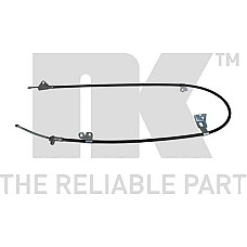 Cablu, frana de parcare TOYOTA YARIS I (_P1_), Hatchback, 01.1999 - 12.2005 NK 9045129