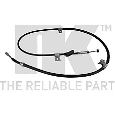 Cablu, frana de parcare HONDA ACCORD IV (CB, CC), Compartiment, 05.1989 - 12.1993 NK 904004