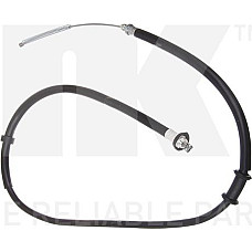 Cablu, frana de parcare FIAT 500 (312_), Hatchback, 07.2007 - NK 9023140