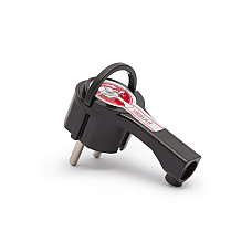 05950BK - Fisa volanta 250V~50Hz / 16A - negru - 90