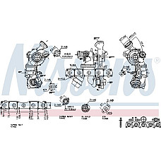 Turbocompresor Nou VOLVO S60 II S80 II V60 I V70 III V70 III-KOMBI XC60 I XC70 II 2.4D-2.4DH 08.07-07.18 VOLVO V70 (135), Estate Van, 09.2013 - Nissens 93430